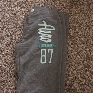 Aero sweat pants fitted flare
